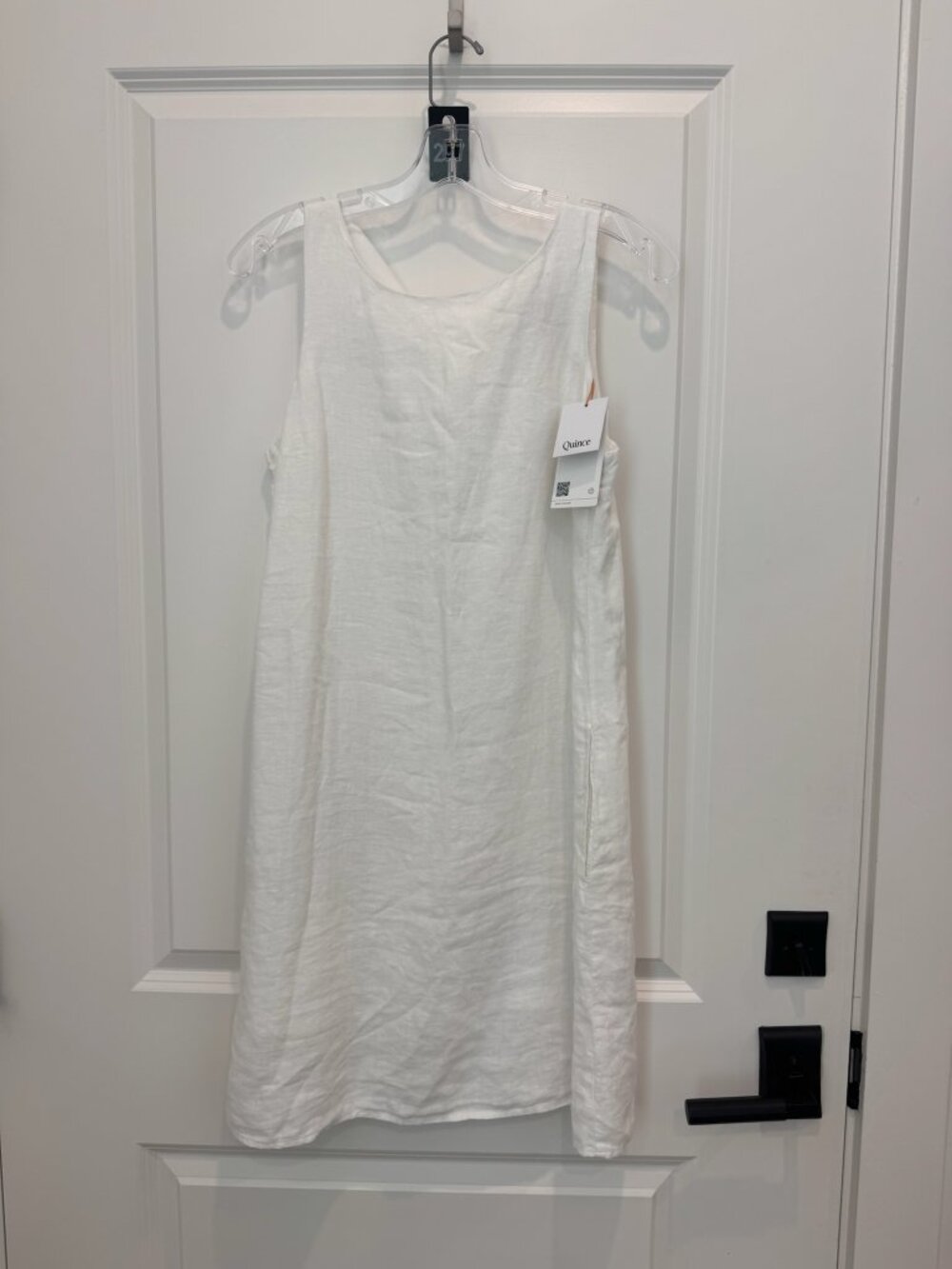 Quince 100% European Linen Tank Mini Dress - Picture 2 of 5